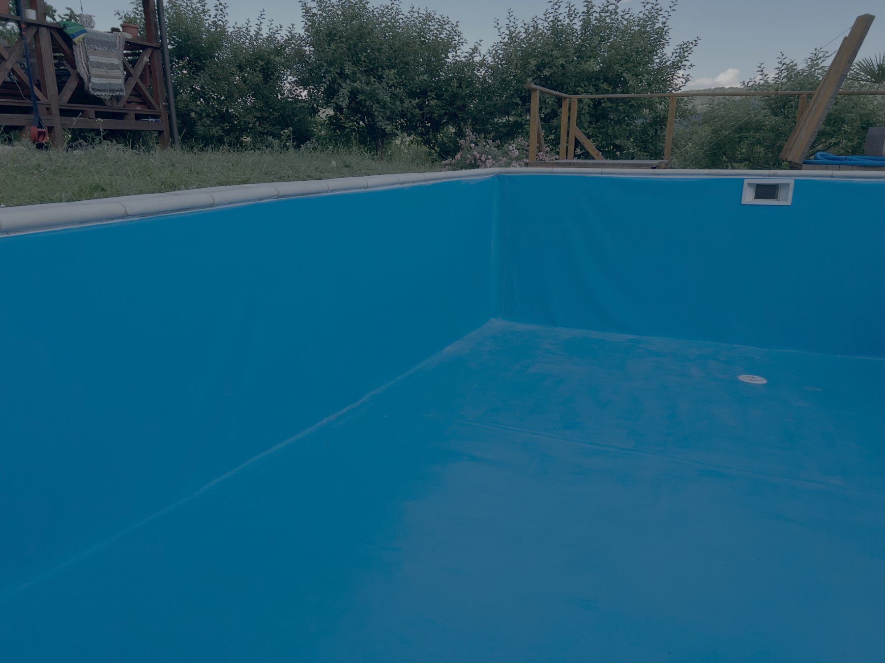 Colț piscină